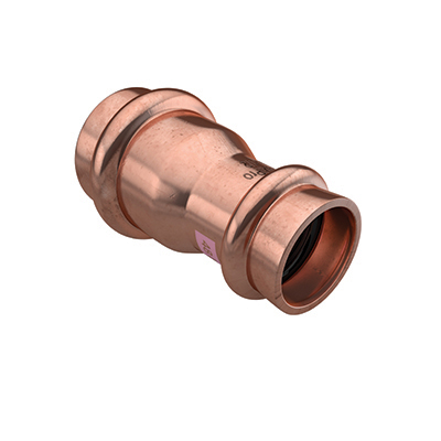 >B< MaxiPro Copper Press Fit Reducing Coupler 1-1/8'' to 5/8'', 3/4'', 7/8''